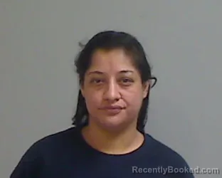 Mugshot of Darlene Abigail Anzaldua Ortiz booked in Hidalgo County, Texas on September 15, 2026