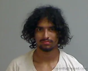 Mugshot of Angel Isai Montoya booked in Hidalgo County, Texas on September 16, 2026