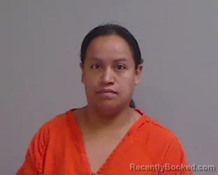 Mugshot of Mayla Myrella Flores booked in Hidalgo County, Texas on September 16, 2026