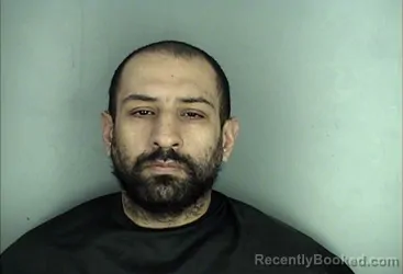 Mugshot of Aaron Joseph Carbajal booked in Greenwood County, South Carolina on August 20, 2026