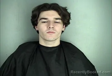 Mugshot of Cameron Lee Harrison booked in Greenwood County, South Carolina on September 6, 2026