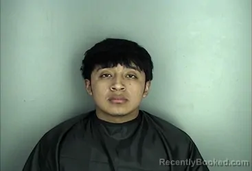 Mugshot of Edvin Jimenez Hernandez booked in Greenwood County, South Carolina on October 23, 2026