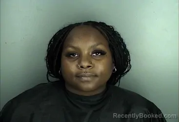 Mugshot of Jasmine Brianna Williams booked in Greenwood County, South Carolina on August 25, 2026