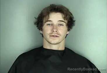 Mugshot of Logan Hugh Hall booked in Greenwood County, South Carolina on October 3, 2026