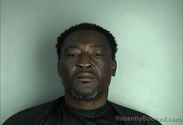 Mugshot of LARRY DONNELL JOHNSON booked in Greenwood County, South Carolina on July 8, 2026