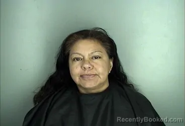 Mugshot of Laura Lizzet Ruiz-Villalvazo booked in Greenwood County, South Carolina on August 24, 2026