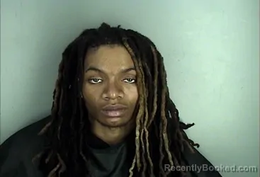 Mugshot of Mikel Lamarion Rashaad Tucker booked in Greenwood County, South Carolina on August 22, 2026