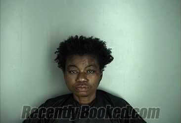 Booking photo from Greenwood County, South Carolina
