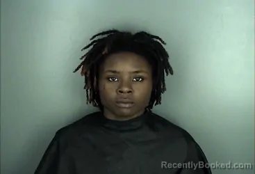 Mugshot of TAMERIAH SKAI HACKETT booked in Greenwood County, South Carolina on April 22, 2026