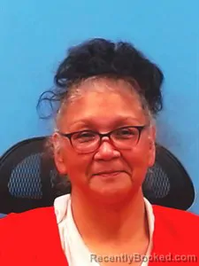 Mugshot of Monica Bernardo booked in Yell County, Arkansas on April 1, 2026