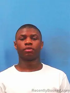 Mugshot of Randarrian Johnson booked in Yell County, Arkansas on April 21, 2026