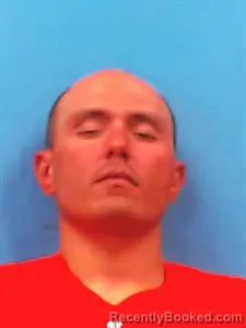 Mugshot of Rickie Rico booked in Yell County, Arkansas on April 24, 2026