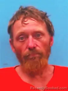 Mugshot of Raymond Edward Phaup booked in Yell County, Arkansas on April 24, 2026