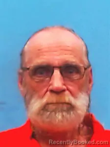 Mugshot of Terry Stewart booked in Yell County, Arkansas on April 25, 2026