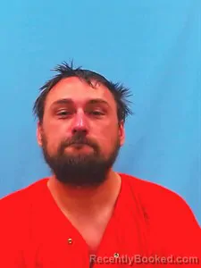 Mugshot of James Nicholas George booked in Yell County, Arkansas on April 29, 2026