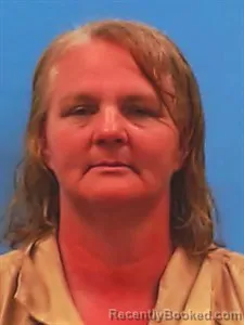 Mugshot of Misty Michelle Mahan booked in Yell County, Arkansas on May 7, 2026