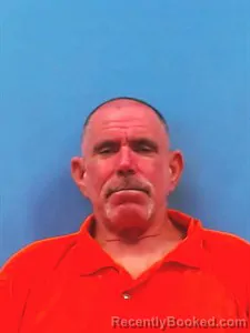 Mugshot of Bruce Hopper booked in Yell County, Arkansas on May 13, 2026