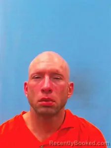 Mugshot of Matthew Aaron Roberts booked in Yell County, Arkansas on May 17, 2026