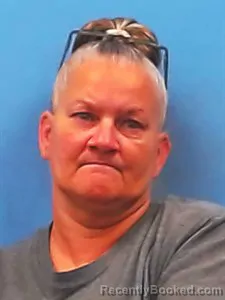 Mugshot of Elizabeth Danielle Earls booked in Yell County, Arkansas on May 19, 2026