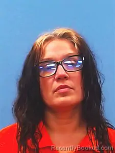 Mugshot of Kristina Marie Hess booked in Yell County, Arkansas on May 23, 2026