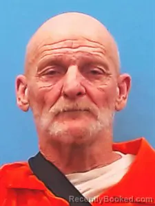 Mugshot of Charles Holt booked in Yell County, Arkansas on May 29, 2026