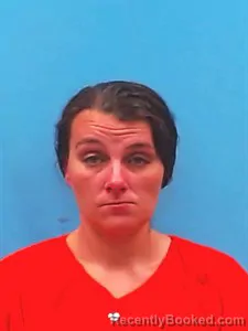 Mugshot of Danielle Duvall booked in Yell County, Arkansas on June 6, 2026