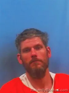 Mugshot of Justin Corey Terrell booked in Yell County, Arkansas on June 24, 2026