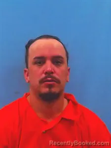 Mugshot of Kelvin Alberto Alvarado-Ortiz booked in Yell County, Arkansas on July 8, 2026