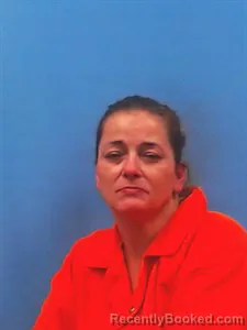Mugshot of Shannon Marie Bowen booked in Yell County, Arkansas on July 9, 2026