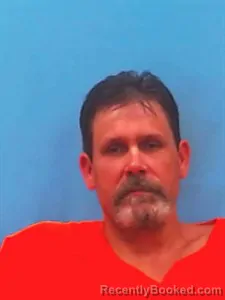 Mugshot of Nicky Wayne Campbell booked in Yell County, Arkansas on July 11, 2026