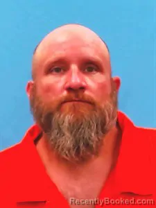Mugshot of Jeremy Jay Johnston booked in Yell County, Arkansas on August 13, 2026