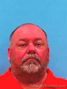 Mugshot of Clayton Shinn booked in Yell County, Arkansas on August 14, 2026