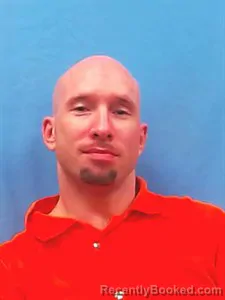 Mugshot of Matthew Aaron Roberts booked in Yell County, Arkansas on August 19, 2026