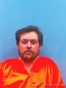 Mugshot of Andrew Jackson booked in Yell County, Arkansas on August 20, 2026