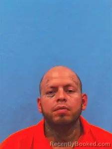 Mugshot of Danilo Zuniga booked in Yell County, Arkansas on August 28, 2026