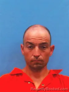 Mugshot of Bradley Doyle Emberson booked in Yell County, Arkansas on October 1, 2026