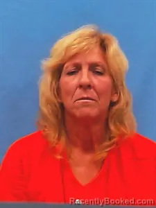 Mugshot of Kimberly Ann Goddard booked in Yell County, Arkansas on October 5, 2026
