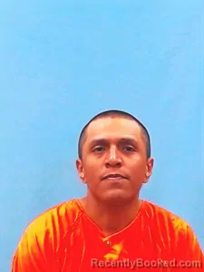 Mugshot of Jhonathan Suastegui Peralta booked in Yell County, Arkansas on October 17, 2026