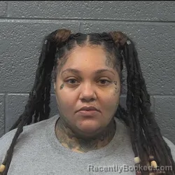 Mugshot of Leiana Victoria Grimes-Lennon booked in Danville County, Virginia on July 21, 2026