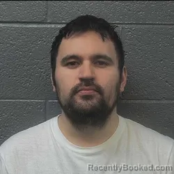 Mugshot of Santiago Castaneda Hernandez booked in Danville County, Virginia on August 22, 2026