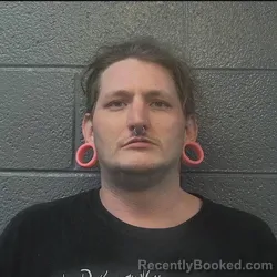 Mugshot of Dustin Hunter Lawson booked in Danville County, Virginia on August 23, 2026