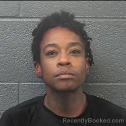 Mugshot of Cortayshia Lashawn Watkins booked in Danville County, Virginia on October 4, 2026