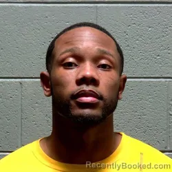 Mugshot of ERIEKE MAHLON ROBINSON booked in Danville County, Virginia on March 16, 2026