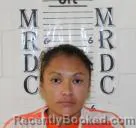 Mugshot of Emerald Joette Fire Thunder booked in Oglala Lakota County, South Dakota on August 9, 2026