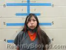 Mugshot of Lorna Alverna White Butterfly booked in Oglala Lakota County, South Dakota on October 12, 2026