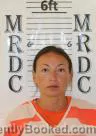 Mugshot of Mikayla Michelle Mitzel booked in Oglala Lakota County, South Dakota on August 7, 2026