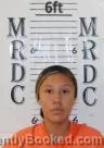 Mugshot of Nenah Amor Mesteth booked in Oglala Lakota County, South Dakota on October 12, 2026