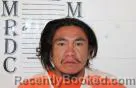 Mugshot of Tristin Race Little Whiteman booked in Oglala Lakota County, South Dakota on October 3, 2026