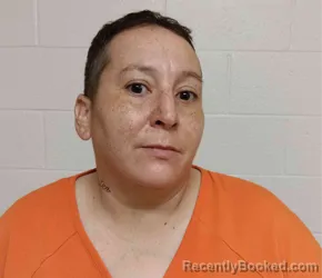 Mugshot of Crystal Barfield booked in Hockley County, Texas on September 14, 2026