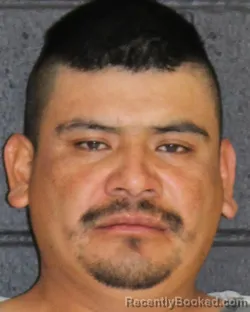 Mugshot of CARLOS ALBERTO CUARENTA-MARES booked in Hopkins County, Texas on March 13, 2026